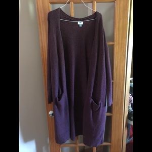 Old Navy very warm, thick, long, cardigan!!